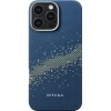 Чехол PITAKA StarPeak Tactile Woven Case для iPhone 16 Pro 6.3", принт млечный путь (Milky way galaxy)