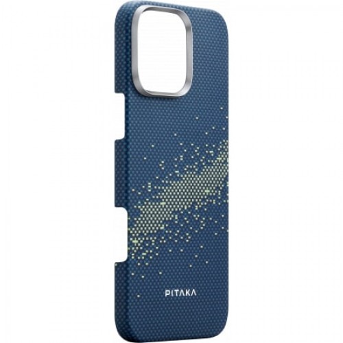 Чехол PITAKA StarPeak Tactile Woven Case для iPhone 16 Pro 6.3", принт млечный путь (Milky way galaxy)