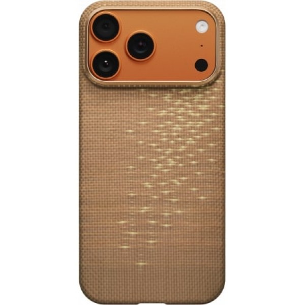 Чехол PITAKA Ultra-Slim Case For iPhone 17 Pro Max Golden Glint, KI1707AG