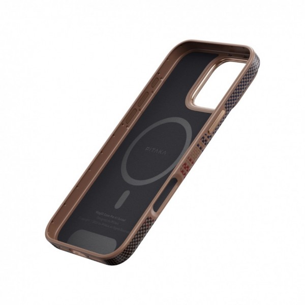 Чехол PITAKA Military-Grade Protective Case для iPhone 16 Pro (Sunset) KI1601CPSU