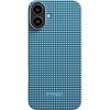 Чехол PITAKA Ultra-Slim Case для iPhone 16 6.1", цвет синий (Ocean Blue)