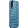 Чехол PITAKA Ultra-Slim Case для iPhone 16 6.1", цвет синий (Ocean Blue)