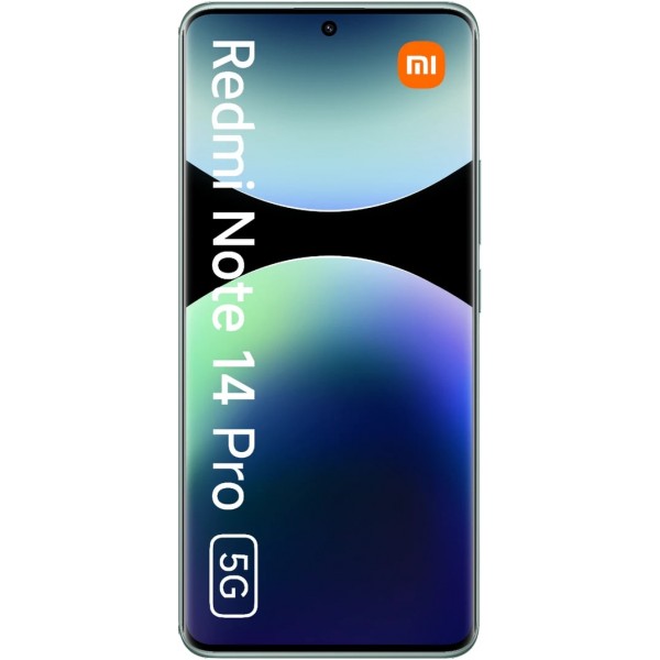Смартфон Xiaomi Redmi Note 14 Pro 12/256 ГБ, 5G, NFC, NanoSIM + nanoSIM/eSIM, зеленый