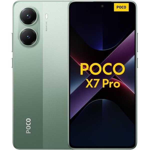 Смартфон Xiaomi POCO X7 Pro 5G 12/512ГБ, GB, Dual nano SIM, зеленый