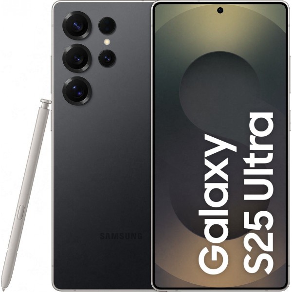 Смартфон Samsung Galaxy S25 Ultra 12/512, nanoSIM + nano SIM/eSIM, Titanium Black, RU