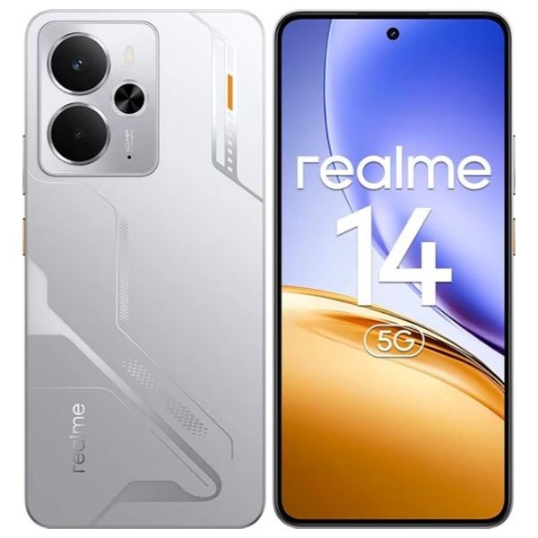 Смартфон Realme 14 5G 8/256 ГБ Silver, серебристый