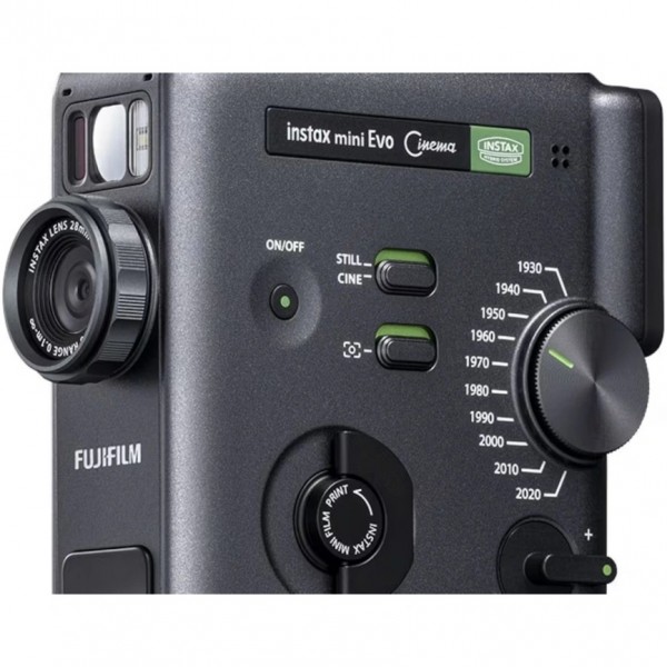 Гибридная камера моментальной печати Fujifilm instax mini EVO Cinema Black