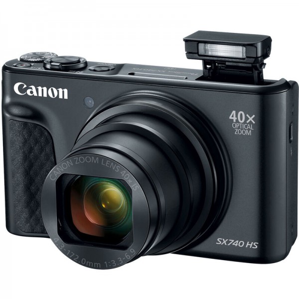 Фотоаппарат Canon PowerShot SX740 HS Black, черный