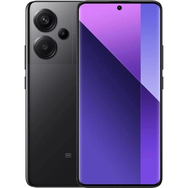 Смартфон Xiaomi Redmi Note 13 Pro Plus 5G 12/512 Midnight Black, черный