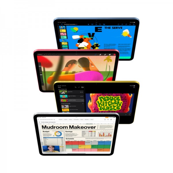 Планшет Apple iPad 11 2025 256 ГБ Wi-Fi + Cellular розовый US