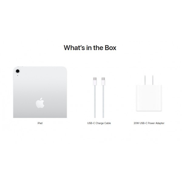 Планшет Apple iPad 11 2025 256 ГБ Wi-Fi серебристый US