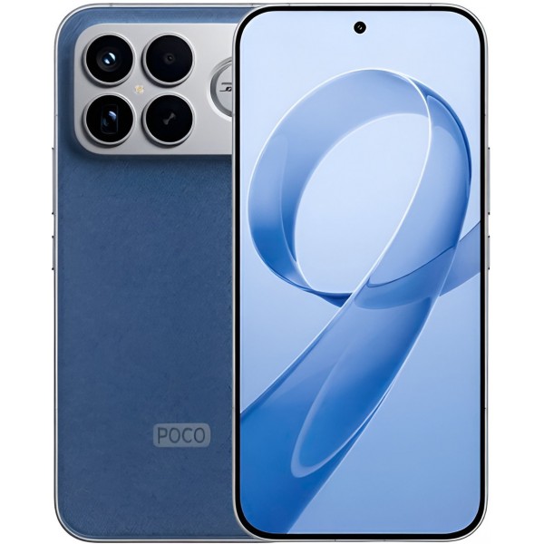Смартфон Xiaomi POCO F8 Ultra 5G 12/256ГБ, Dual nano SIM, синий