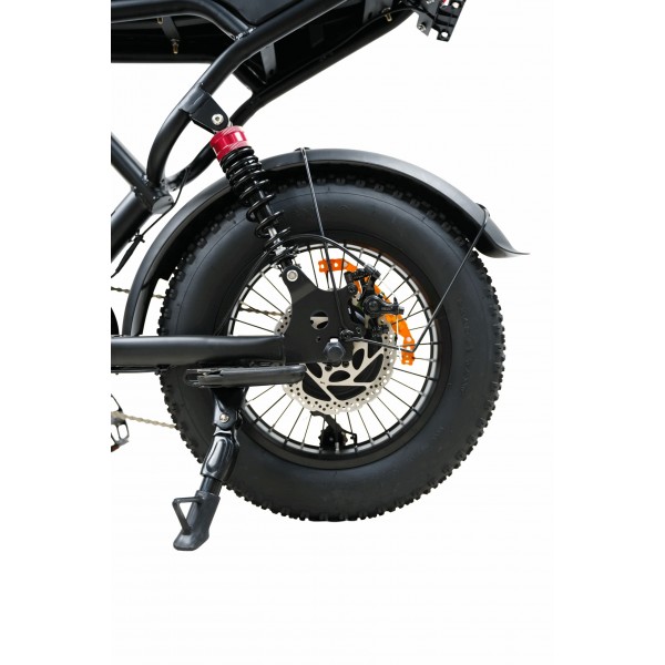 Электровелосипед SAMIK BK20 mini, чёрный