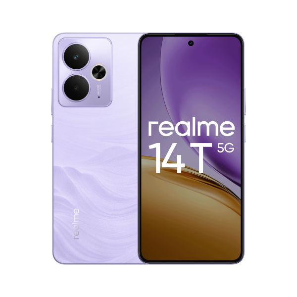 Смартфон Realme 14T 8/256 ГБ RU, Dual nano SIM, фиолетовый