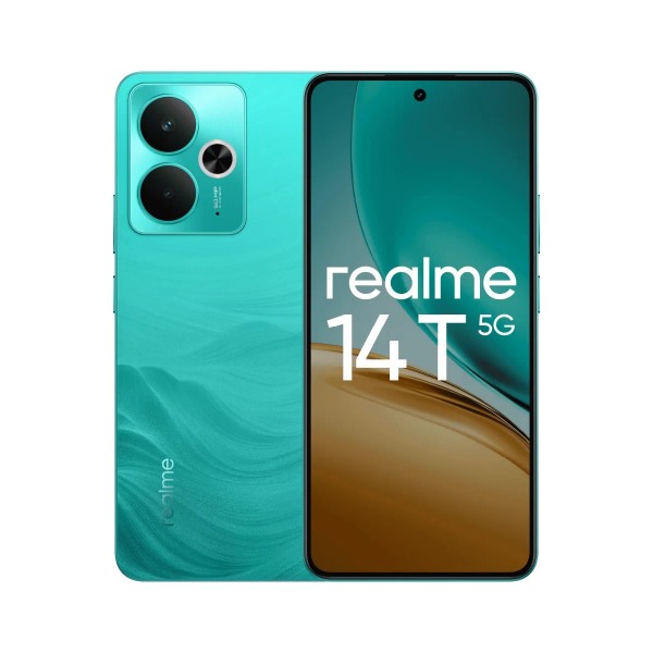 Смартфон Realme 14T 8/256 ГБ RU, Dual nano SIM, зеленый