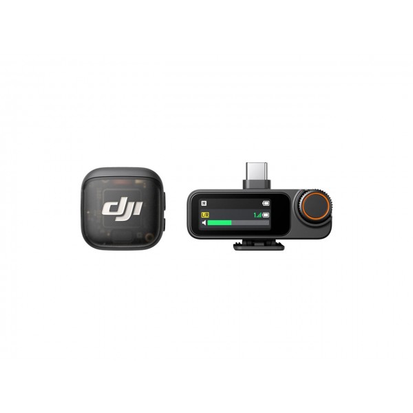 Беспроводной микрофон DJI Mic 3 (1 TX + 1 RX), черный