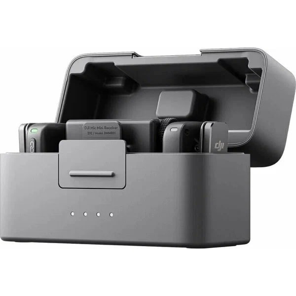 Беспроводной микрофон DJI Mic mini (2 TX + 1 RX+Charging Case), черный