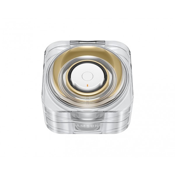 Умное кольцо Samsung Galaxy Ring Titanium Gold, золотой, размер 5 (SM-Q505)