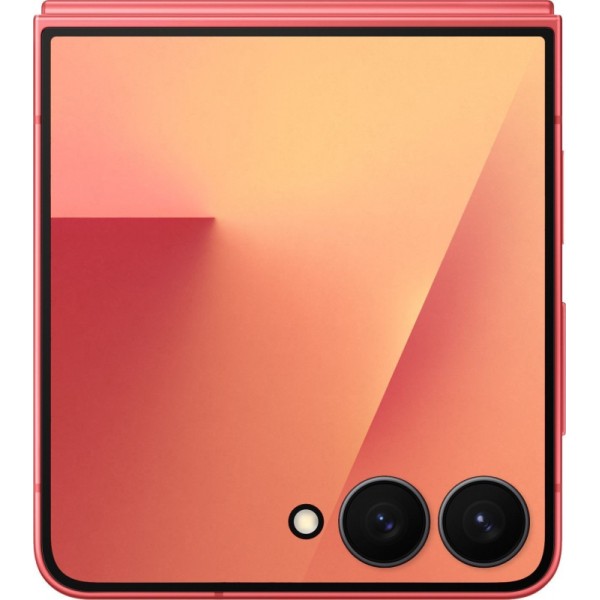 Смартфон Samsung Galaxy Z Flip7 12/256 ГБ в коралловом цвете с поддержкой Dual SIM