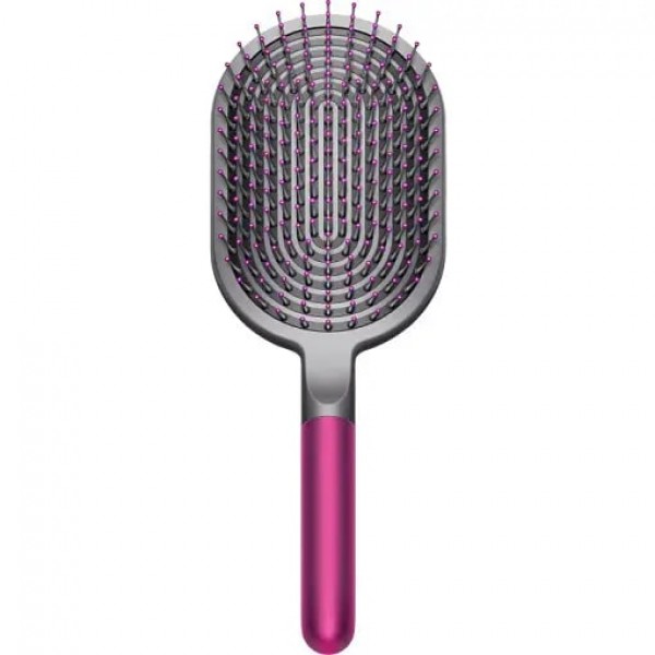 Расческа Dyson Paddle Brush (Fuchsia/Nickel), фуксия/никель