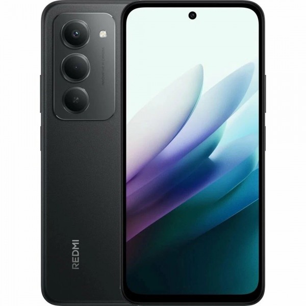 Смартфон Xiaomi Redmi 15 6/128 ГБ, 5G, NFC, Dual nano SIM, Midnight Black, черный