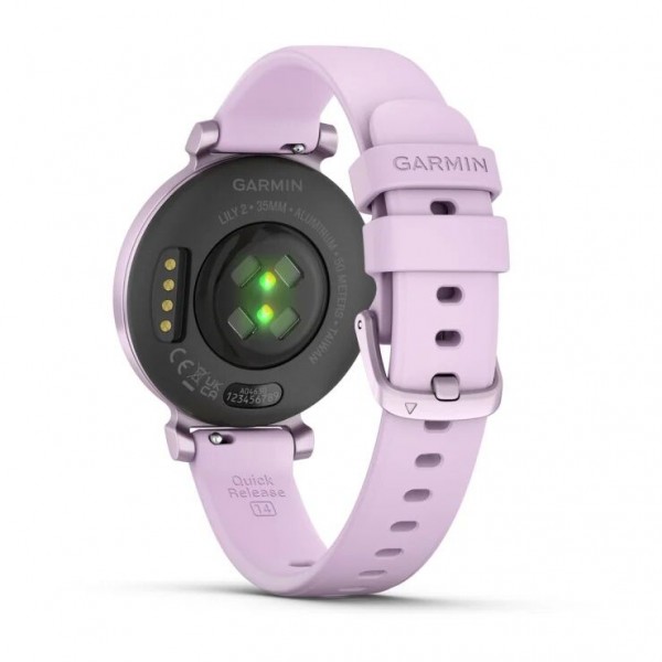 Умные часы Garmin Lily 2 Lilac Case With Lilac Silicone Band (Metallic Lilac), фиолетовый (010-02839-01)