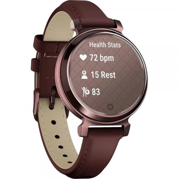 Умные часы Garmin Lily 2 Classic Dark Bronze Case with Mulberry Leather Band (010-02839-03)