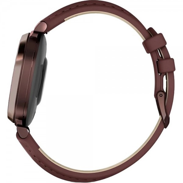 Умные часы Garmin Lily 2 Classic Dark Bronze Case with Mulberry Leather Band (010-02839-03)