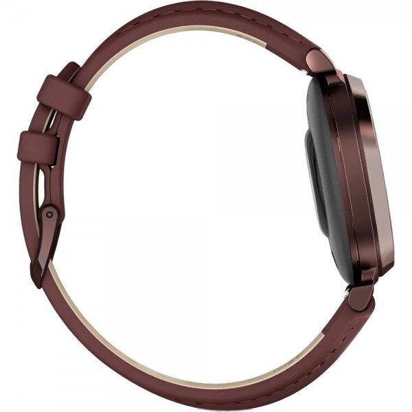 Умные часы Garmin Lily 2 Classic Dark Bronze Case with Mulberry Leather Band (010-02839-03)