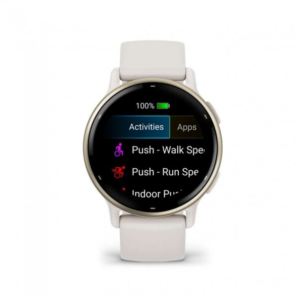 Умные часы Garmin Vivoactive 5, Cream Gold Ivory (010-02862-11)