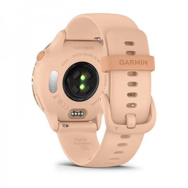 Умные часы Garmin Vivoactive 6, розовый (010-02985-03)