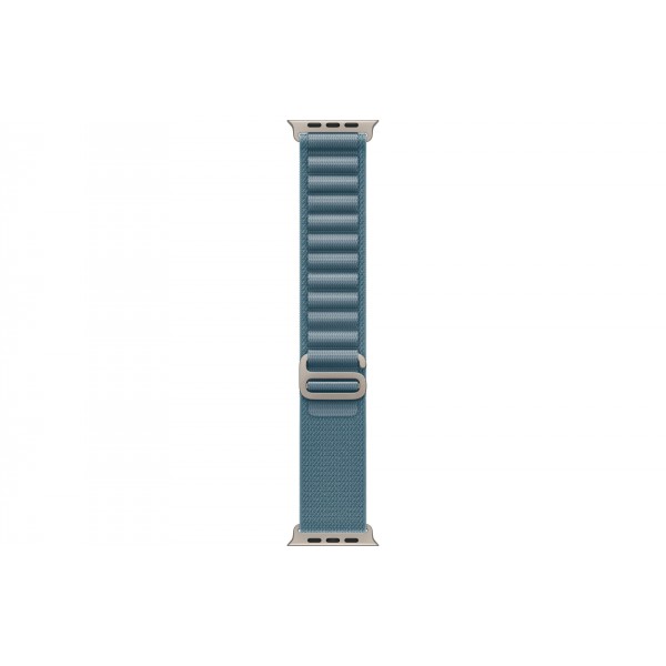 Умные часы Apple Watch Ultra 3 (2025) GPS + Cellular, 49 мм, Natural Titanium Case with Light Blue Alpine Loop M