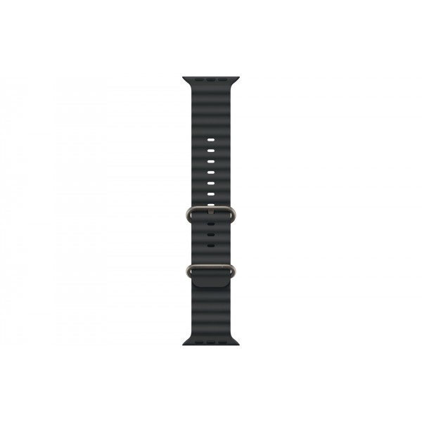 Купить 'Умные часы Apple Watch Ultra 3 (2025) GPS + Cellular, 49 мм, корпус из бежевого титана, ремешок Ocean Band черного цвета' в Москве