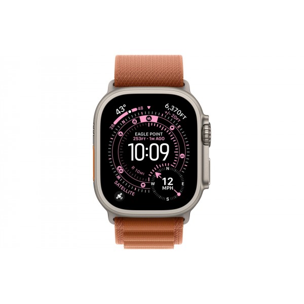 Купить 'Умные часы Apple Watch Ultra 3 (2025) GPS + Cellular, 49 мм, Natural Titanium Case with Terra Cotta Alpine Loop S' в Москве