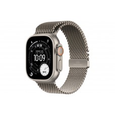 Умные часы Apple Watch Ultra 3 (2025) GPS + Cellular, 49 мм, Natural Titanium Case with Natural Titanium Milanese Loop, L
