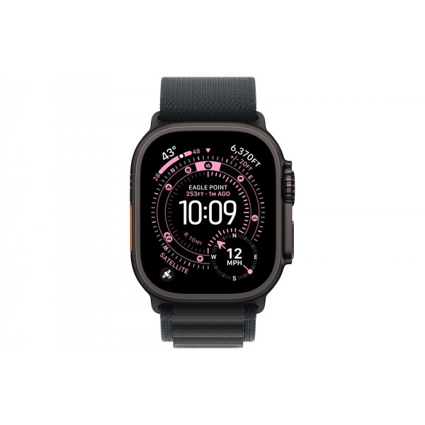 Умные часы Apple Watch Ultra 3 (2025) GPS + Cellular, 49 мм, Black Titanium Case with Black Alpine Loop, M