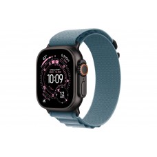 Умные часы Apple Watch Ultra 3 (2025) GPS + Cellular, 49 мм, Black Titanium Case with Light Blue Alpine Loop S