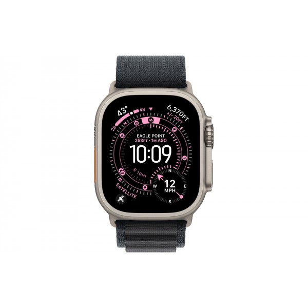 Умные часы Apple Watch Ultra 3 (2025) GPS + Cellular, 49 мм, Natural Titanium Case with Black Alpine Loop S
