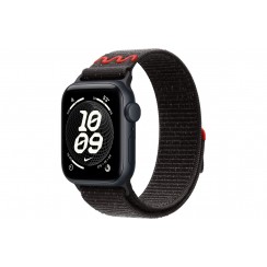 Умные часы Apple Watch SE 3 (2025) 40mm Midnight Aluminum Case with Midnight Black Nike Sport Loop