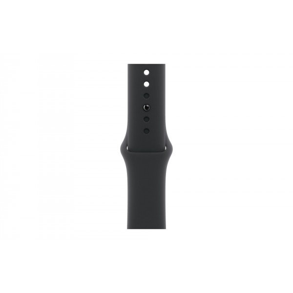 Apple Watch S11 GPS + Cellular 42mm Jet Black Aluminum Case with Black Sport Band S/M