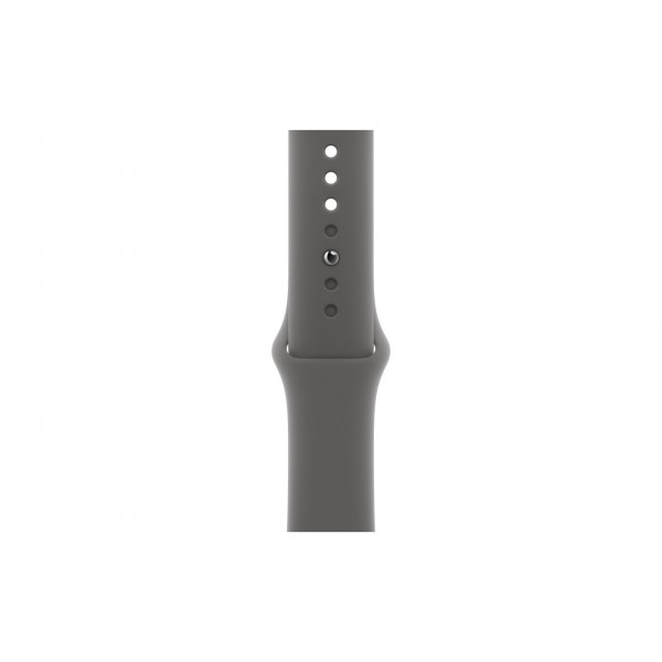 Apple Watch S11 42mm GPS + Cellular, Natural Titanium Case with Stone Gray Sport Band M/L