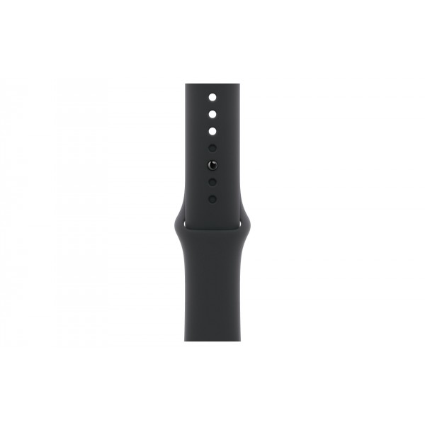 Apple Watch S11 46mm Space Gray Aluminum Case with Black Sport Band S/M