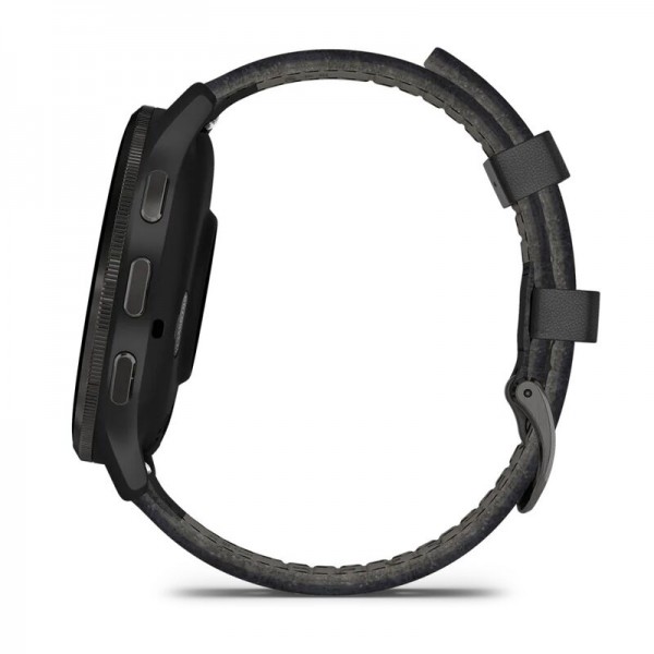 Умные часы Garmin Venu 3 Slate Black Leather 010-02784-52