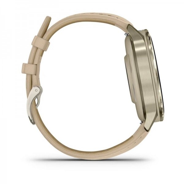 Умные часы Garmin Venu 4 41mm Lunar Gold Leather 010-03013-03