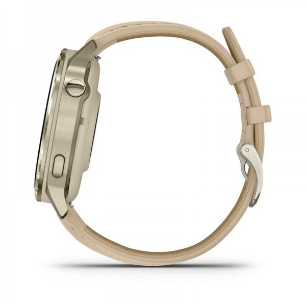 Умные часы Garmin Venu 4 41mm Lunar Gold Leather 010-03013-03