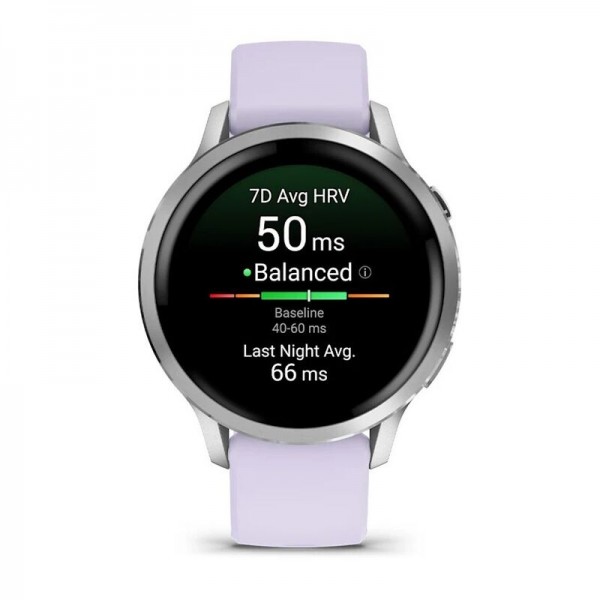 Умные часы Garmin Venu 4 41mm Silver Purple 010-03013-01