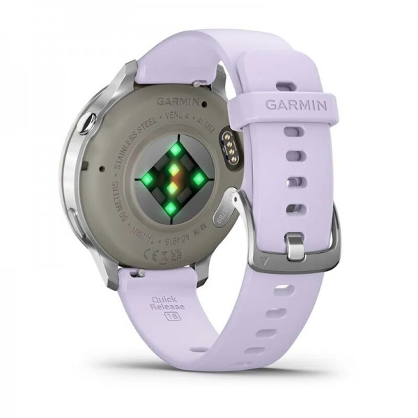 Умные часы Garmin Venu 4 41mm Silver Purple 010-03013-01