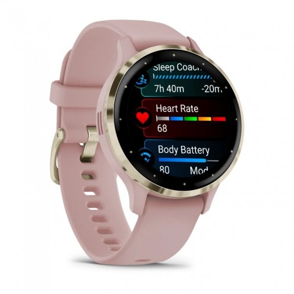 Умные часы Garmin Venu 3S Soft Gold Dust Rose 010-02785-03