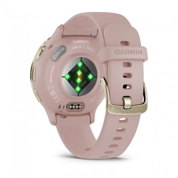Умные часы Garmin Venu 3S Soft Gold Dust Rose 010-02785-03