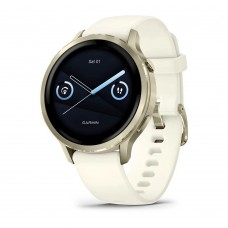 Умные часы Garmin Venu 4 41mm Lunar Gold / Bone Silicone 010-03013-00